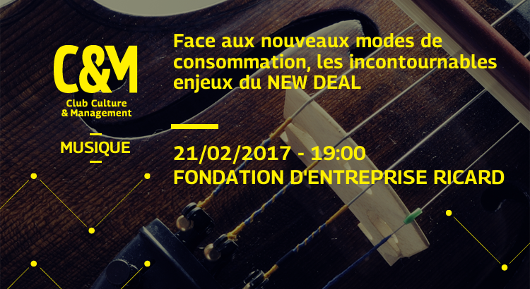 Musique : les incontournables enjeux du NEW DEAL