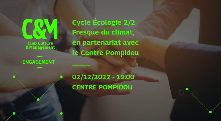Cycle Écologie 2/2 - Fresque du climat, en partenariat avec le Centre Pompidou